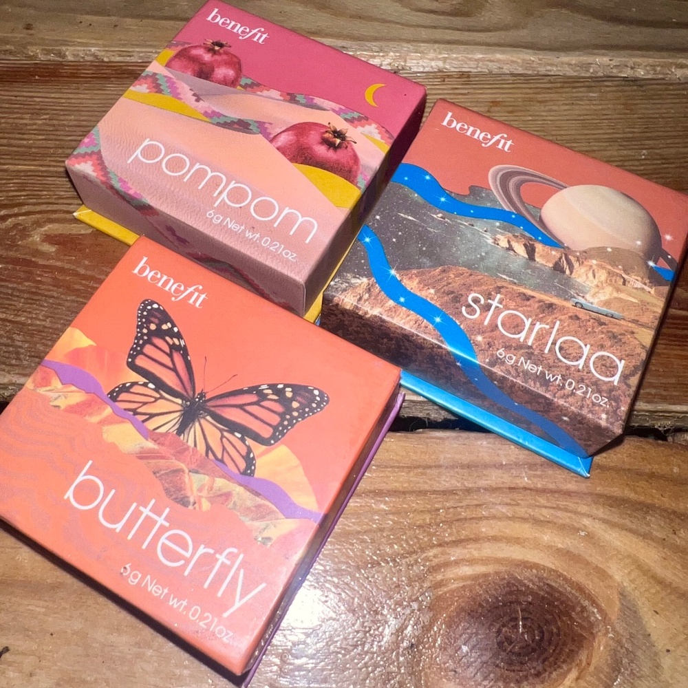 Benefit Box Powder Blush Trio